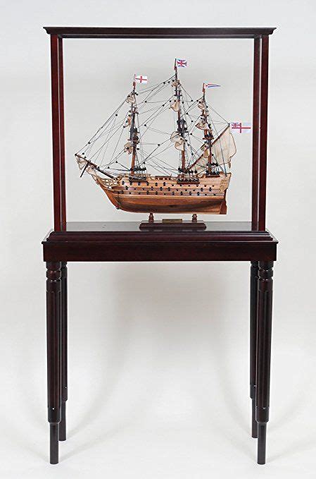 Old Modern Handicrafts Display Case For Tall Ship L40 With