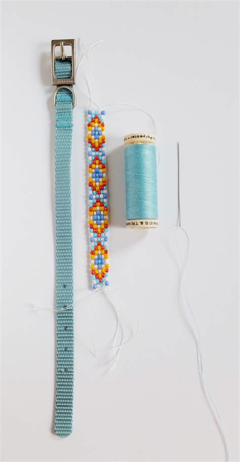 Dog Crafts Diy Beaded Dog Collar Updated With More Sizes The Drop
