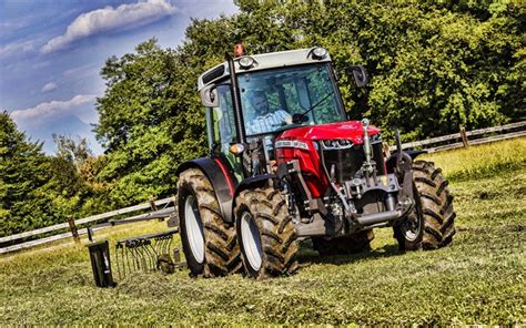 Télécharger Fonds Décran Massey Ferguson 3710 Wf 4k Herbe De