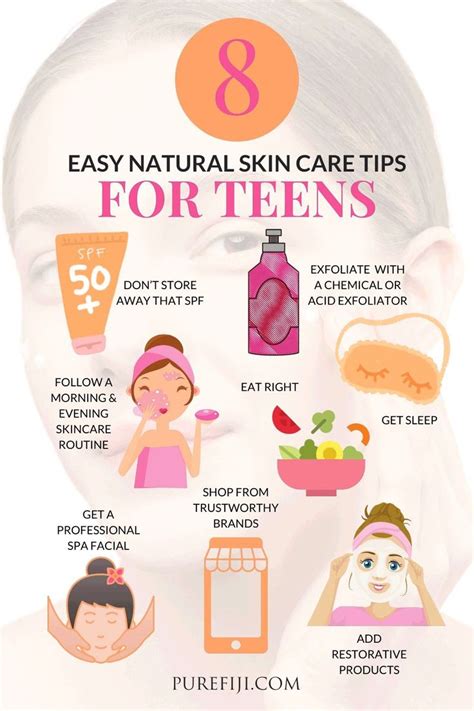 Back To School 8 Easy Natural Skin Care Tips For Teens Natural Skin