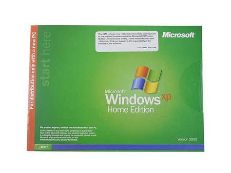 Microsoft Windows Xp Home Edition With Service Pack 2