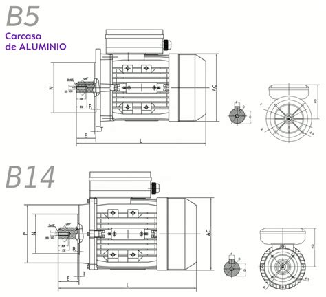 Motor Eléctrico Monofásico Asíncrono 220v Brida B5b14 11 Kw 15 Cv