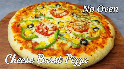 Dominos Cheese Burst Pizza Without Oven Cheese Burst Pizzacheese