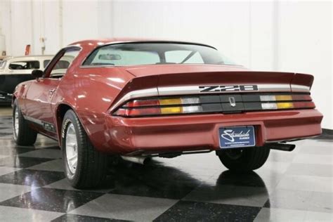 Very Clean Classic Z28 Carmine Red 350 V8 4 Speed Manual Ac For