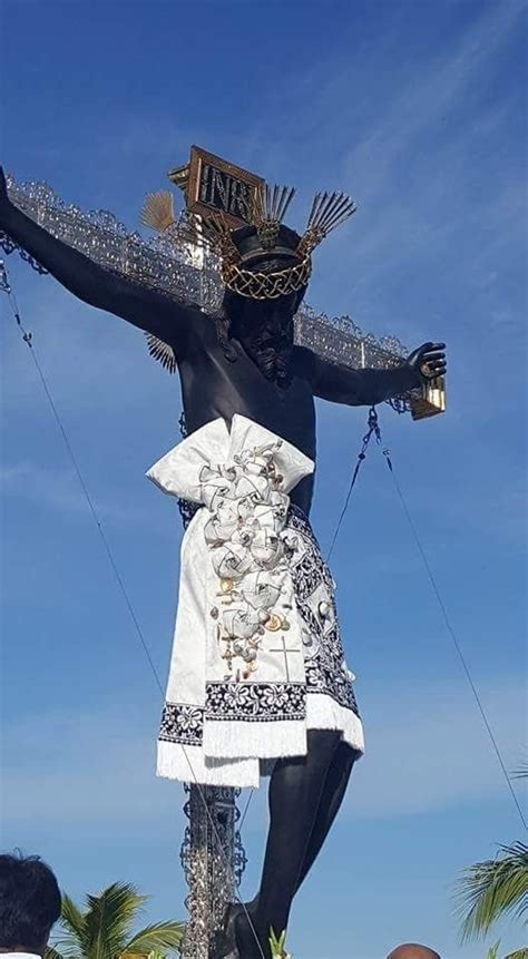 El Cristo Negro Señor De San Román De San Francisco De Campeche México