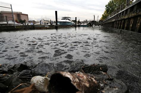 Large Sewage Spill Fouls Stamford Harbor