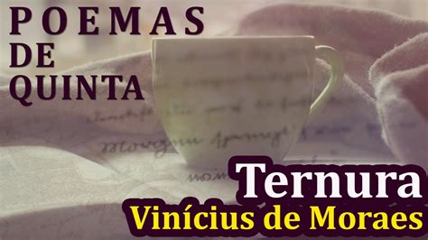 Ternura Vinicius De Moraes