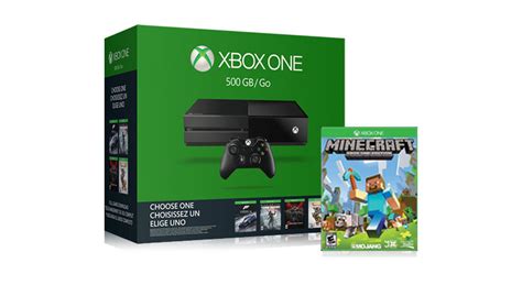 Microsoft Xbox One 500gb Name Your Game Bundle Minecraft Only 17999
