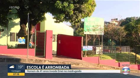 Homem Invade Escola Municipal Durante A Madrugada Em Belo Horizonte