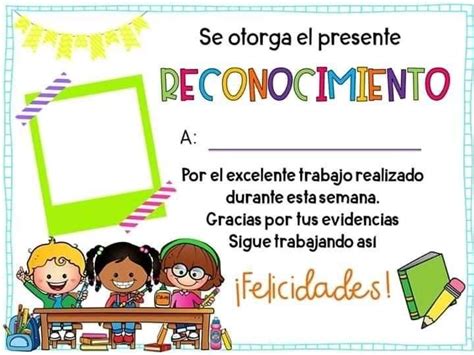 Pin De Mónica Hernández En Aprendizaje En Casa Diplomas Para Primaria