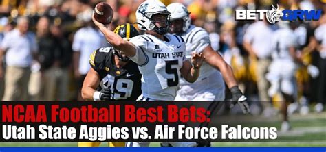 Utah State Aggies Vs Air Force Falcons Ncaaf Prediction Analysis And Odds Betgrw