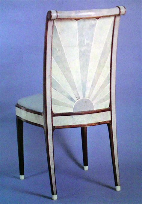 Art Deco Detailed Chair Design Mobilier