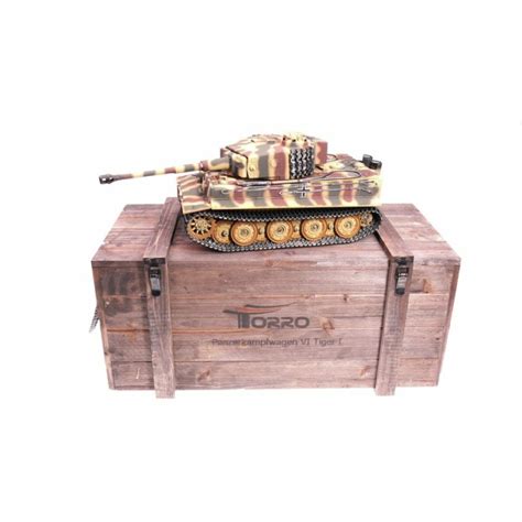Taigen 116 Late Tiger I Rc Tank Metal 360 24 Ghz Infrared And Wooden