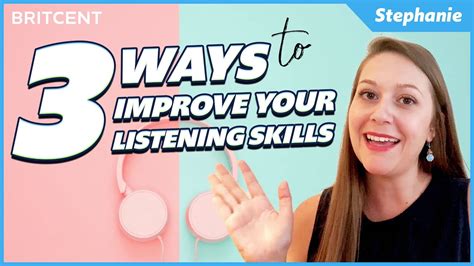 3 Tips To Improve Your Listening Skills Quickly Youtube