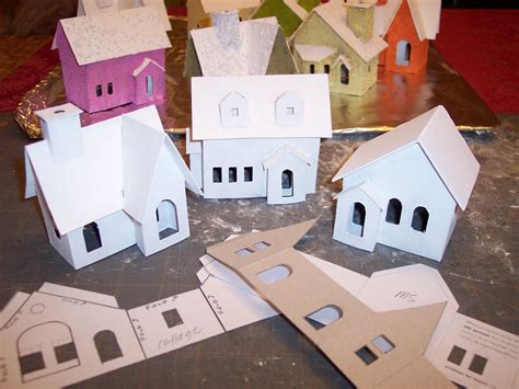 7 Best Images Of Putz Houses Free Printable Printable Miniature