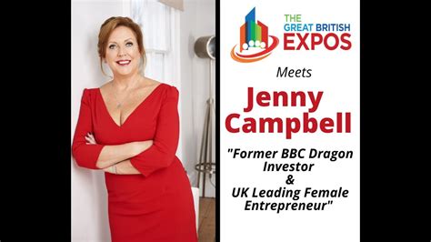 Gbexpos Meets Jenny Campbell Former Bbc Dragon Investor Youtube