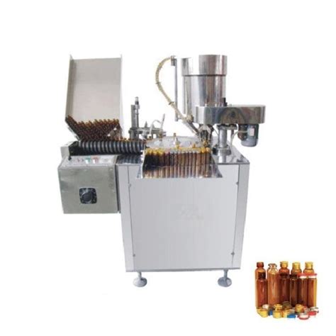 Apm Usa Automatic Liquid Syrup Filling Machine With Capping Labeling