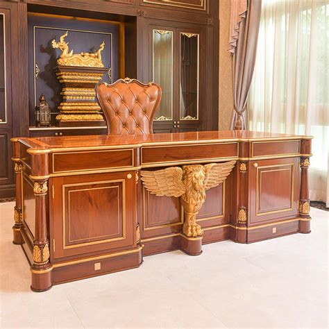 Classic Office Furniture Italian Luxury Classic Office Furniture