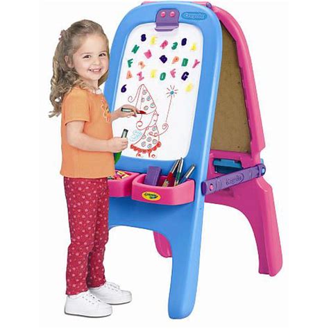 Crayola Magnetic Double Sided Easel Pink Buy Online At The Nile