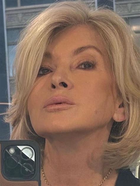 Martha Stewart 82 Shares Sexy Lingerie Selfie The Chronicle