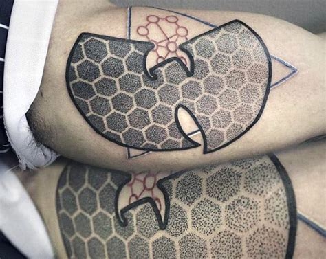 Explore cool symbol ink ideas and album themed body art. 50 Wu Tang Tattoo Designs For Men - Iconic Ink Ideas