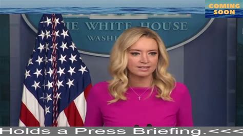 Press Secretary Kayleigh Mcenany Holds A Press Briefing Youtube