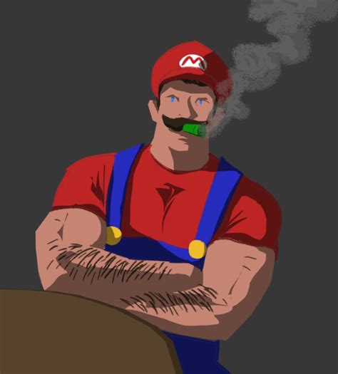 Artstation Buff Mario