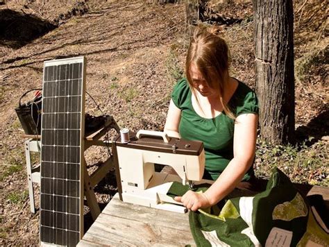 Solar Powered Sewing Machine Solar Energy Diy Solar Solar Power