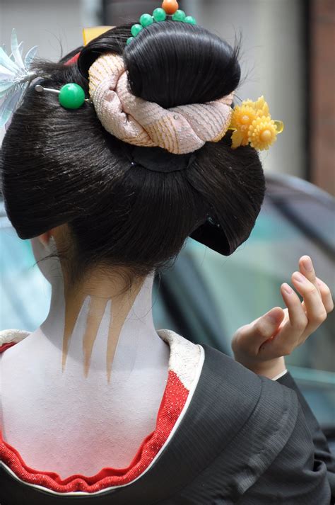 Maiko Yakko Shimada Hairstyle Japanese Hairstyle Geisha Japan