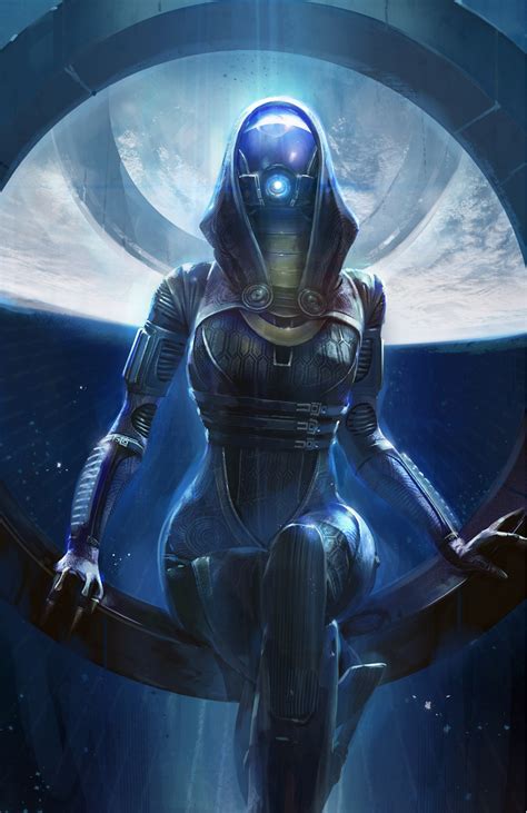 Mass Effect Tali Art