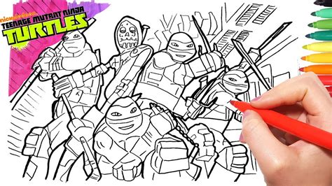 Tito and the birds todd and the book of pure evil: TMNT TEENAGE MUTANT NINJA TURTLES Coloring Pages | Learn ...