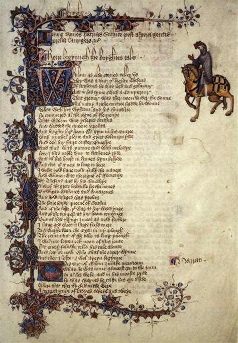 Hear Chaucers Canterbury Tales Spoken In Middle English Accent Dusty