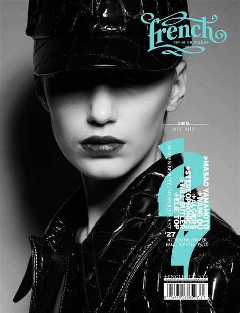 French Revue De Modes Fall Winter 2015 2016 Covers French Magazine