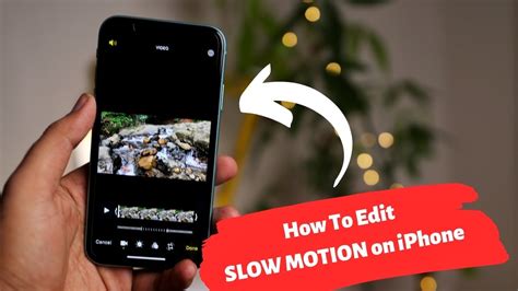 How To Edit Slow Motion Videos On Iphone For Free Youtube