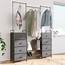 Jaxpety Multi Functional Freestanding Storage Clothing Rack With 8 Non 