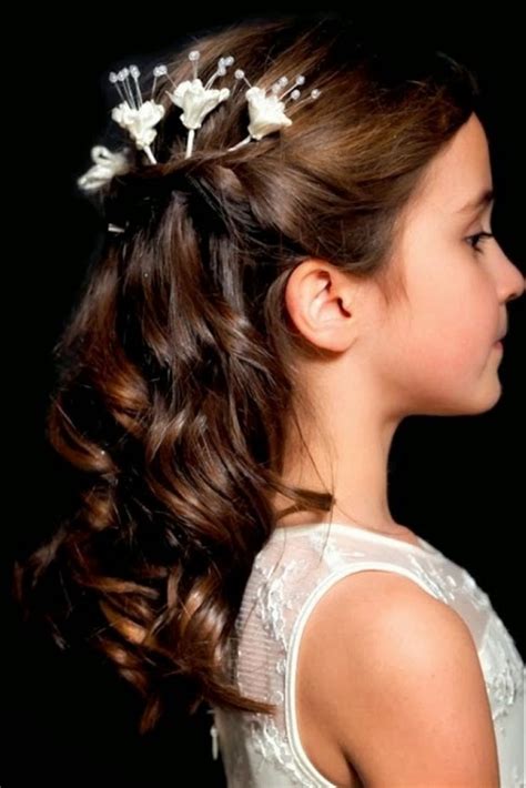 Flower Girl Hairstyles Wedding Stuff Ideas