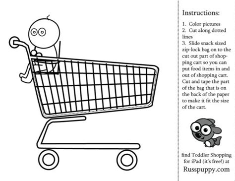 Did you try out an activity from this list, or do you have another one that you'd like to. Fun free coloring pages/shopping activity for kids. Great ...