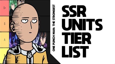 One Punch Man The Strongest Tier List One Punch Man Strongest Heros Tier List Maker Tierlists