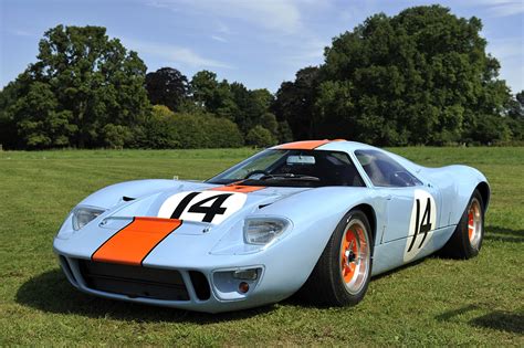 Race Car Classic Vehicle Racing Ford Gt 40 Gulf Le Mans Lmp1