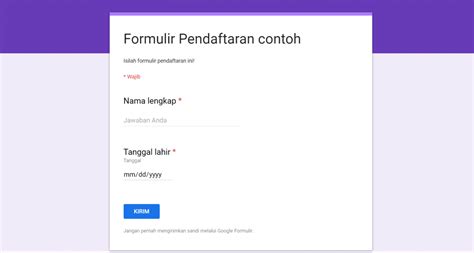 tutorial  membuat google form   melihat hasilnya lengkap