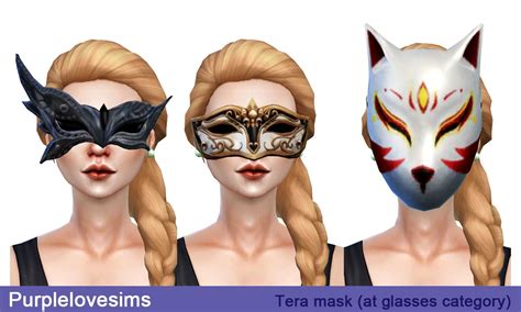 Tera Mask S4cc Sims Sims 4 Sims 4 Anime