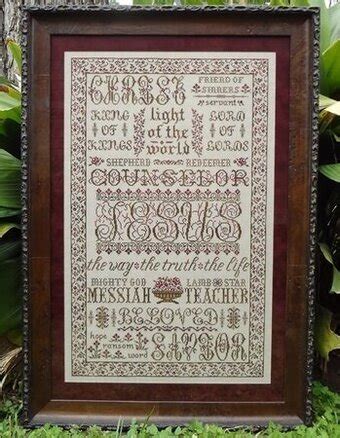 The pattern though of advanced level uses only full cross stitches using 4 shades of floss. Stoney Creek 1 Corinthians 13 - Wedding Bells - Cross ...