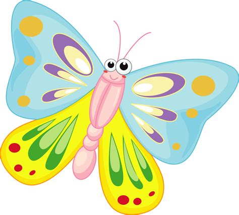 Bees And Butterflies Clip Art Clipart Best