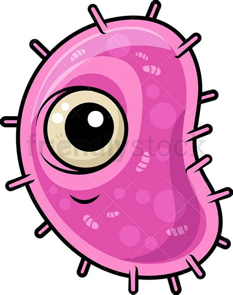 Bacteria Animated Clipart Fun