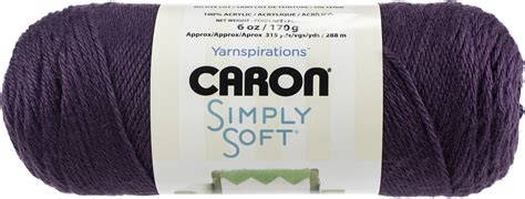 Multipack Of 12 Caron Simply Soft Solids Yarn Plum Perfect Michaels