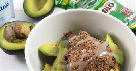 Cari tahu cara membuat kue bolu dengan mudah di sini! ES ALPUKAT KEROK MILO⁣