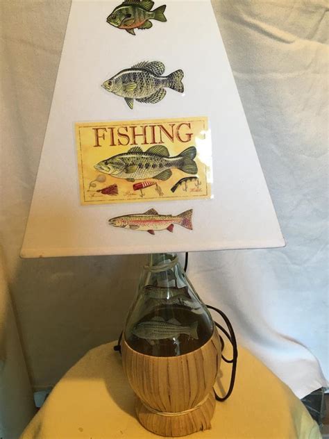 Fishing Lamp Etsy