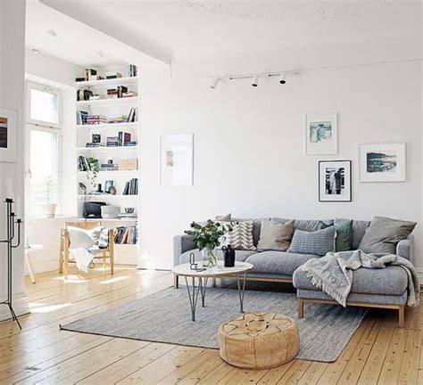Floor Scandinavian Minimalist Living Room Minimal Living Room Small