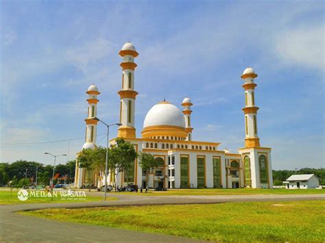 Gambar Masjid Raya Kisaran Lubang Gambar