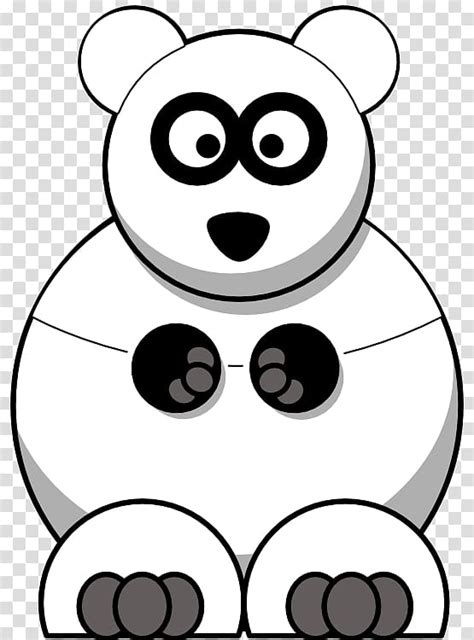 Giant Panda Bear Cartoon Bear Transparent Background Png Clipart